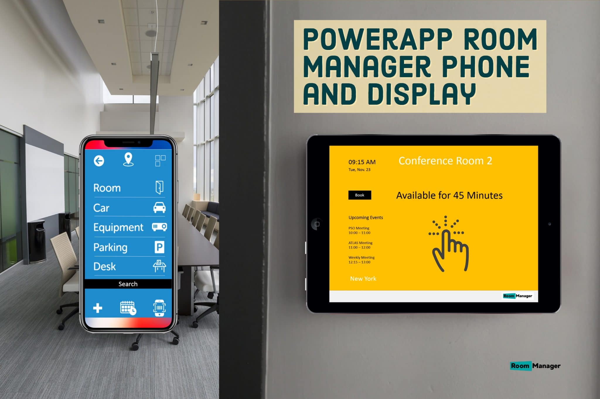 Powerapp Phone and Display